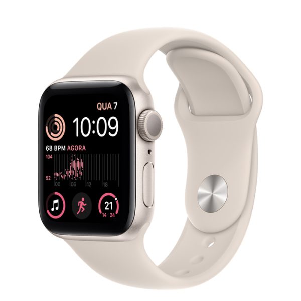 Apple Watch SE (2ª geração) 40mm Estelar