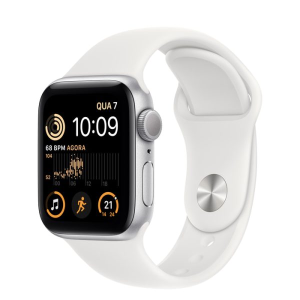 Apple Watch SE (2ª geração) 44mm Prata