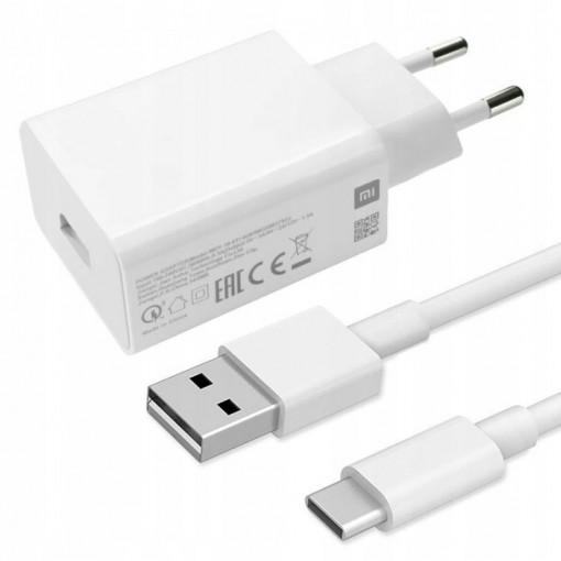 Carregador Completo Xiaomi Original Tipo-C