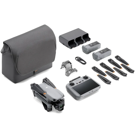 Drone DJI Air 3 Fly More Combo 4K + Controle DJI RC 2 - Image 3