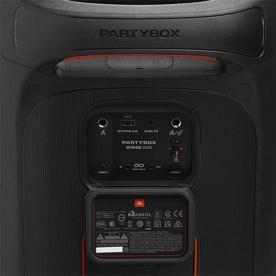Caixa de Som JBL PartyBox Stage 320 USB / Bluetooth - Imagem 2